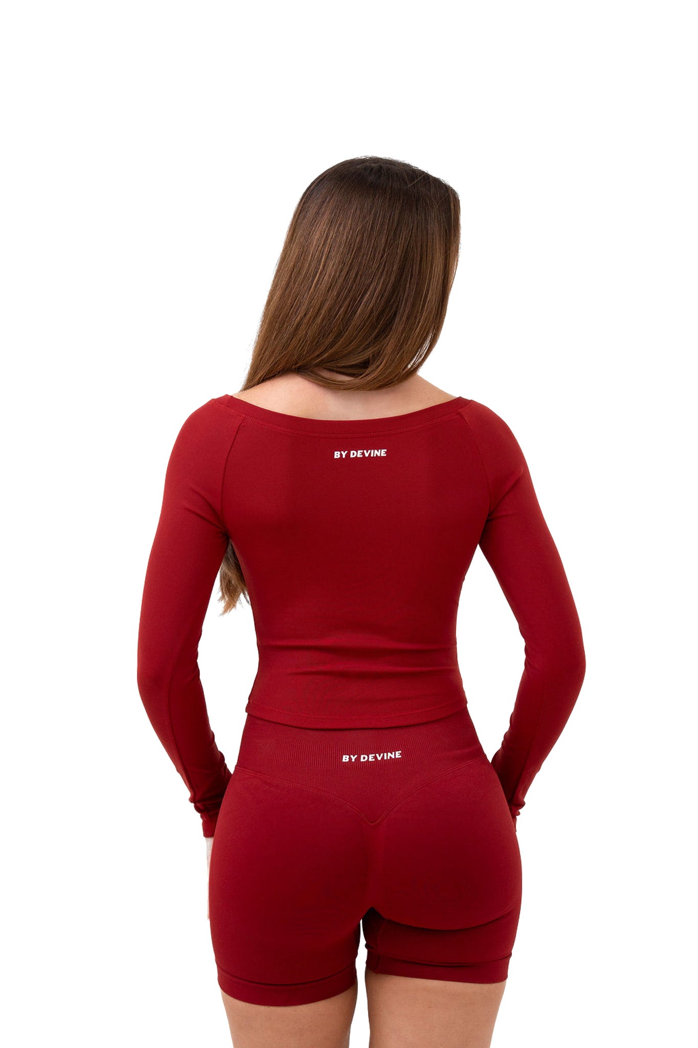 Long Sleeve Top - Cherry