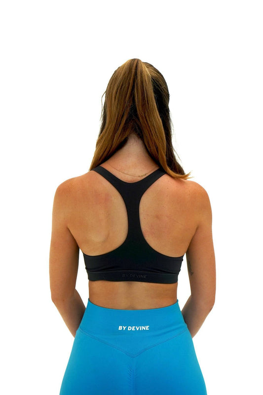 Everyday Performance Bra - Slate Grey - by devine co