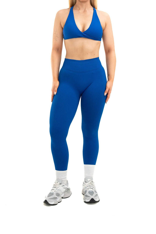 Evolve Seamless Scrunch Leggings - Dusk - by devine co