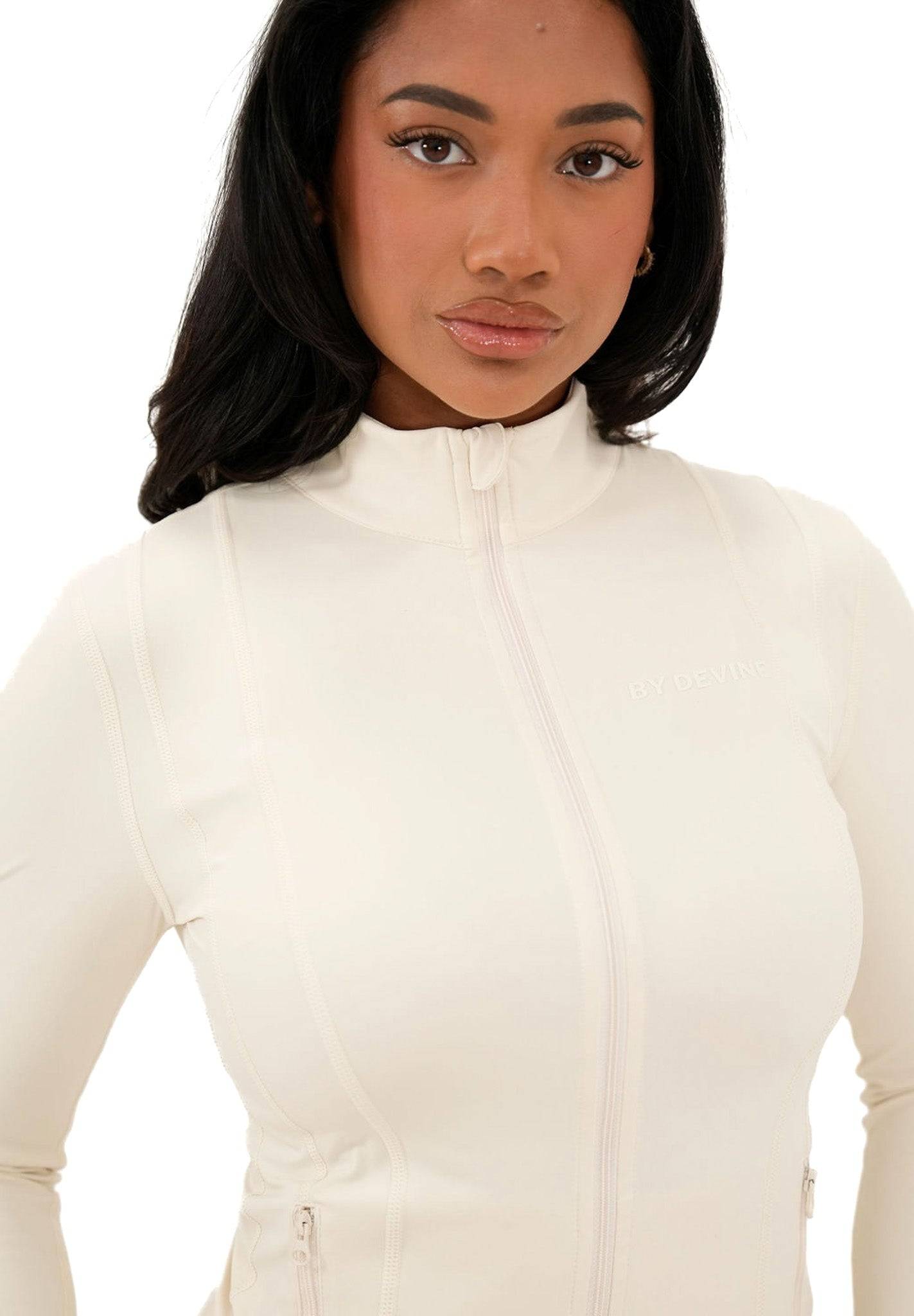 Fitted Jacket - Buttercream - by devine co