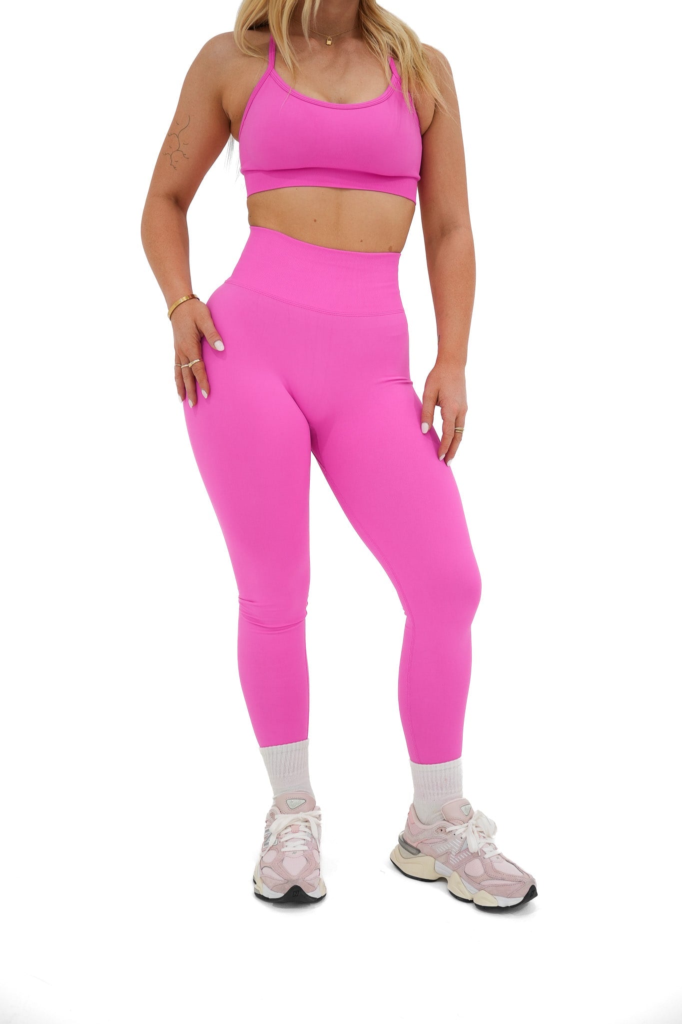 Seamless Sculpt Leggings - Hot Pink