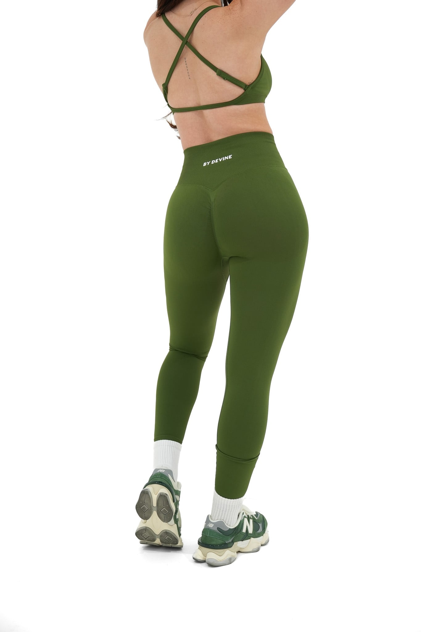 Seamless Sculpt Leggings - Khaki