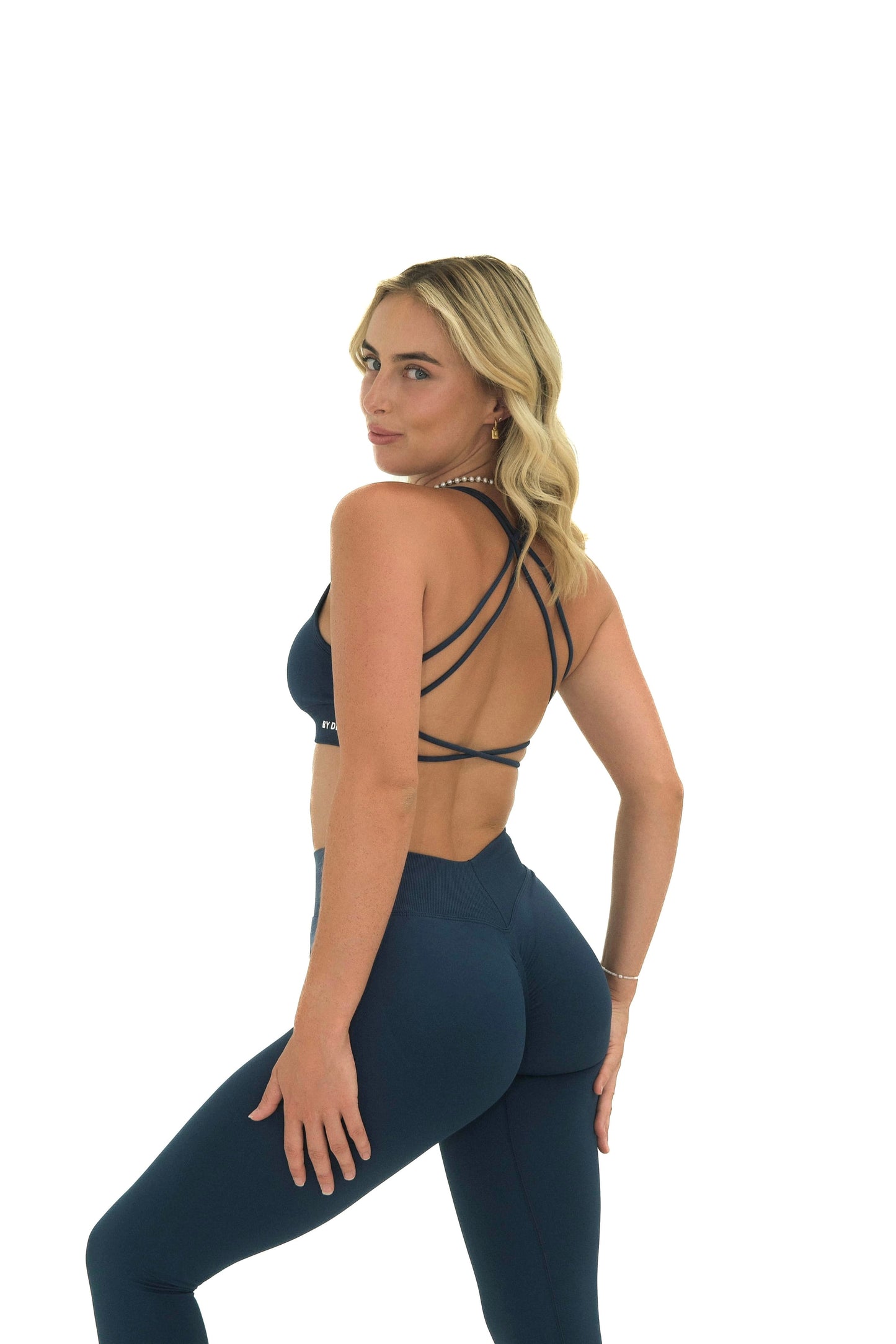 Lily Crop - Navy