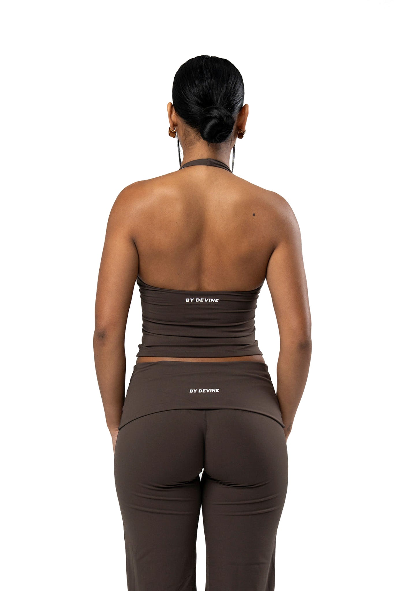 Sculpt Cross Tank - Mocha (Preorder Dispatching Mid September)