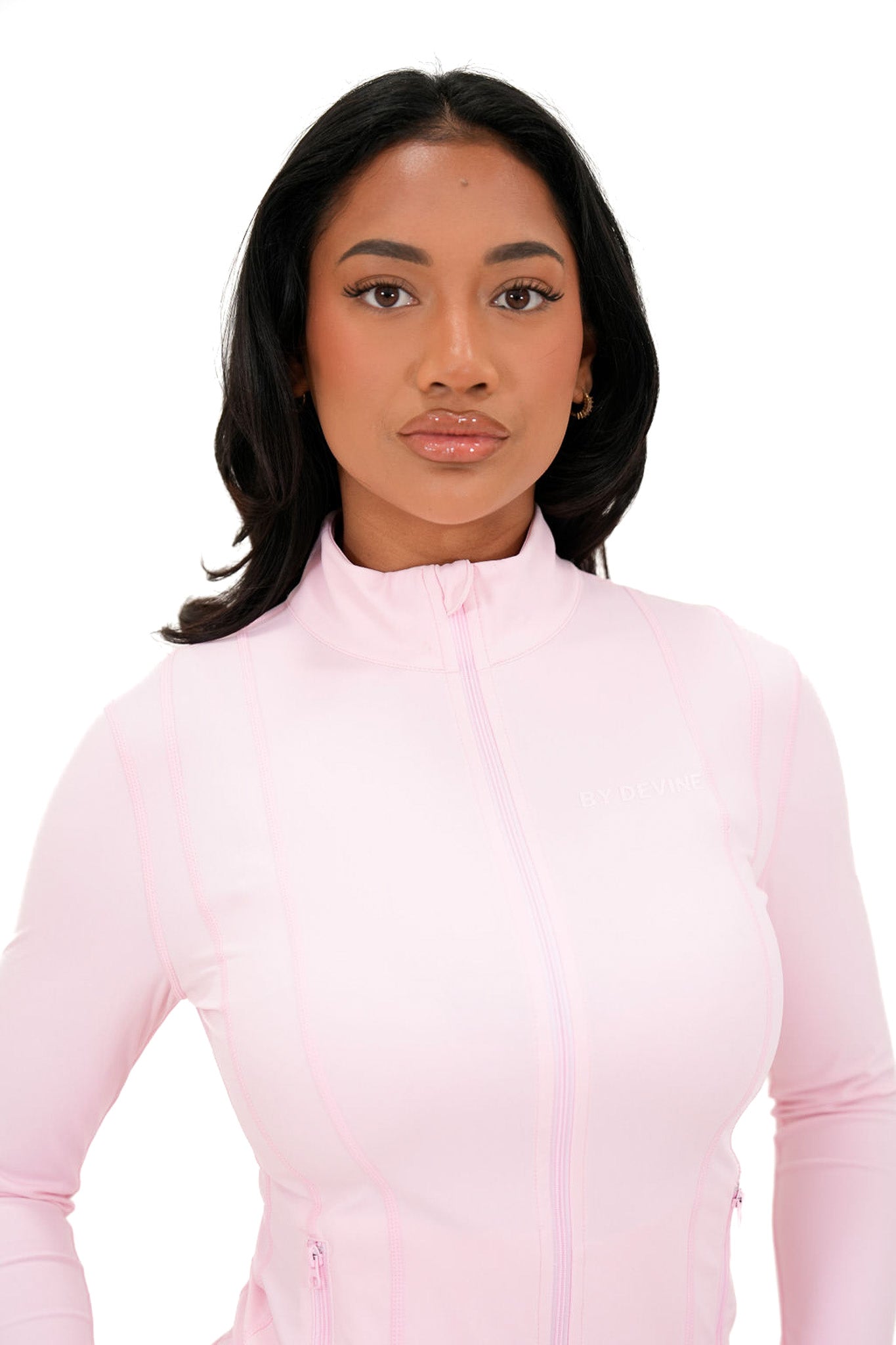 Fitted Jacket - Baby Pink