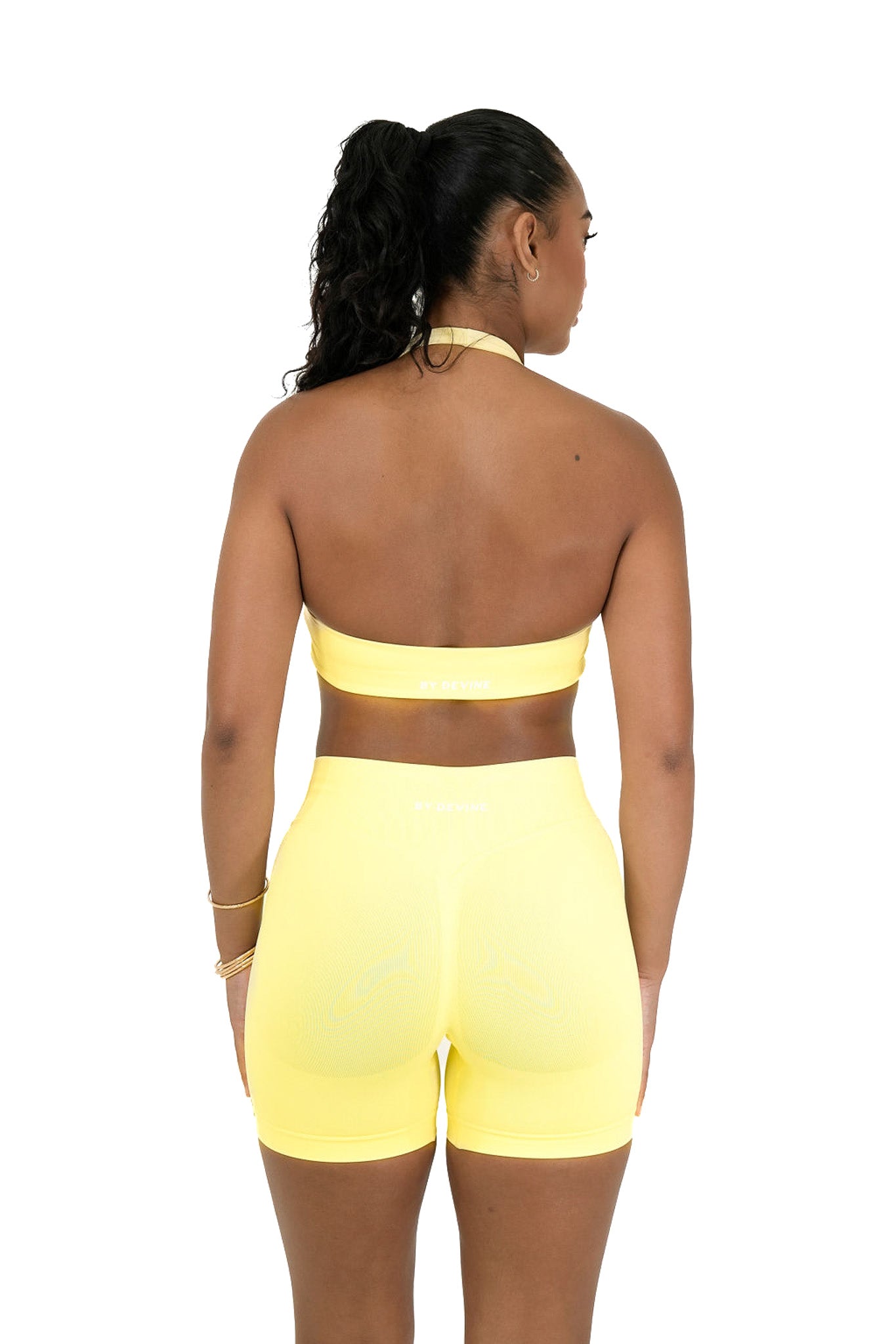 Elevate Halter Crop - Butter