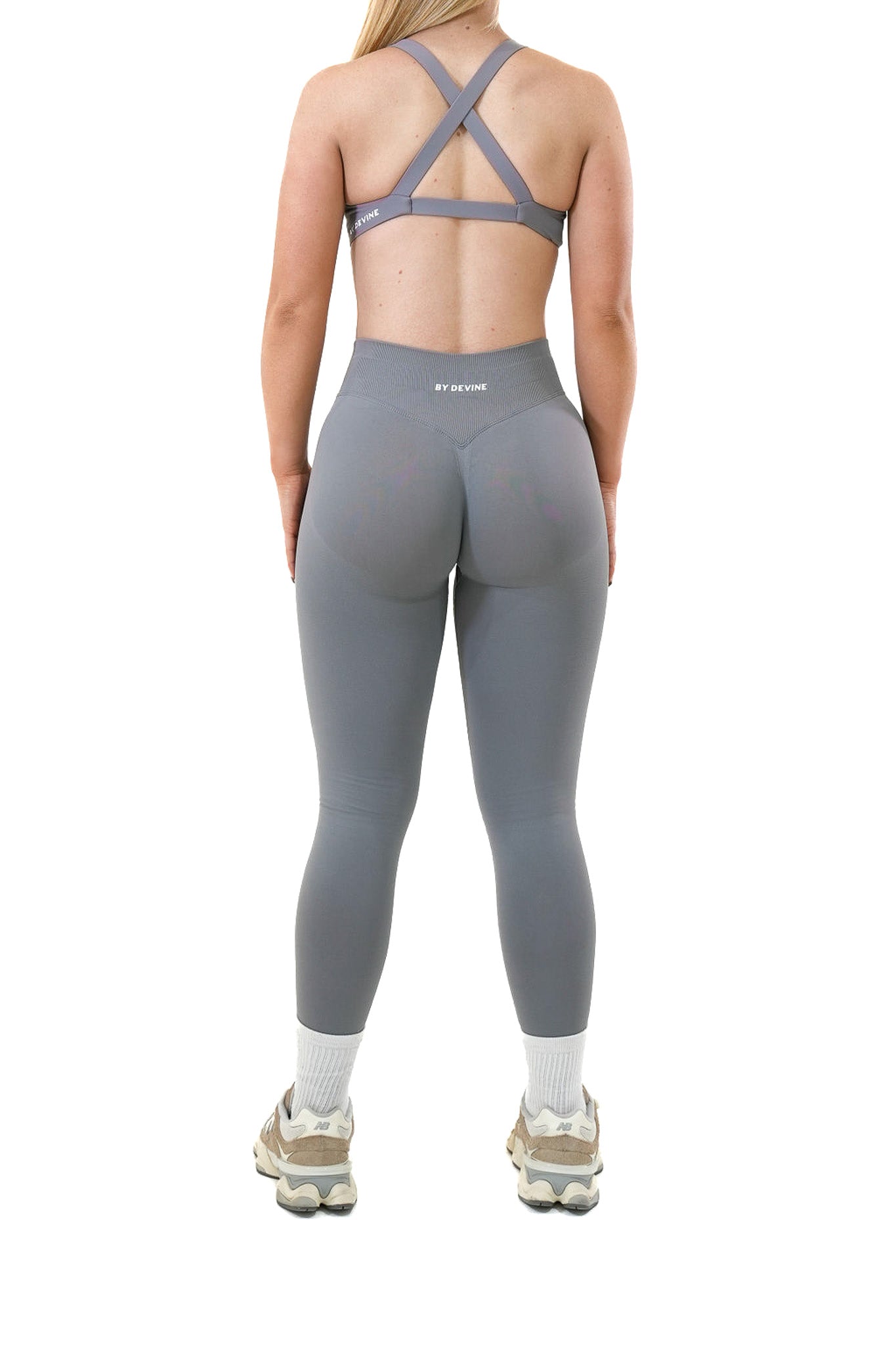 Evolve Seamless Scrunch Leggings - Glacier