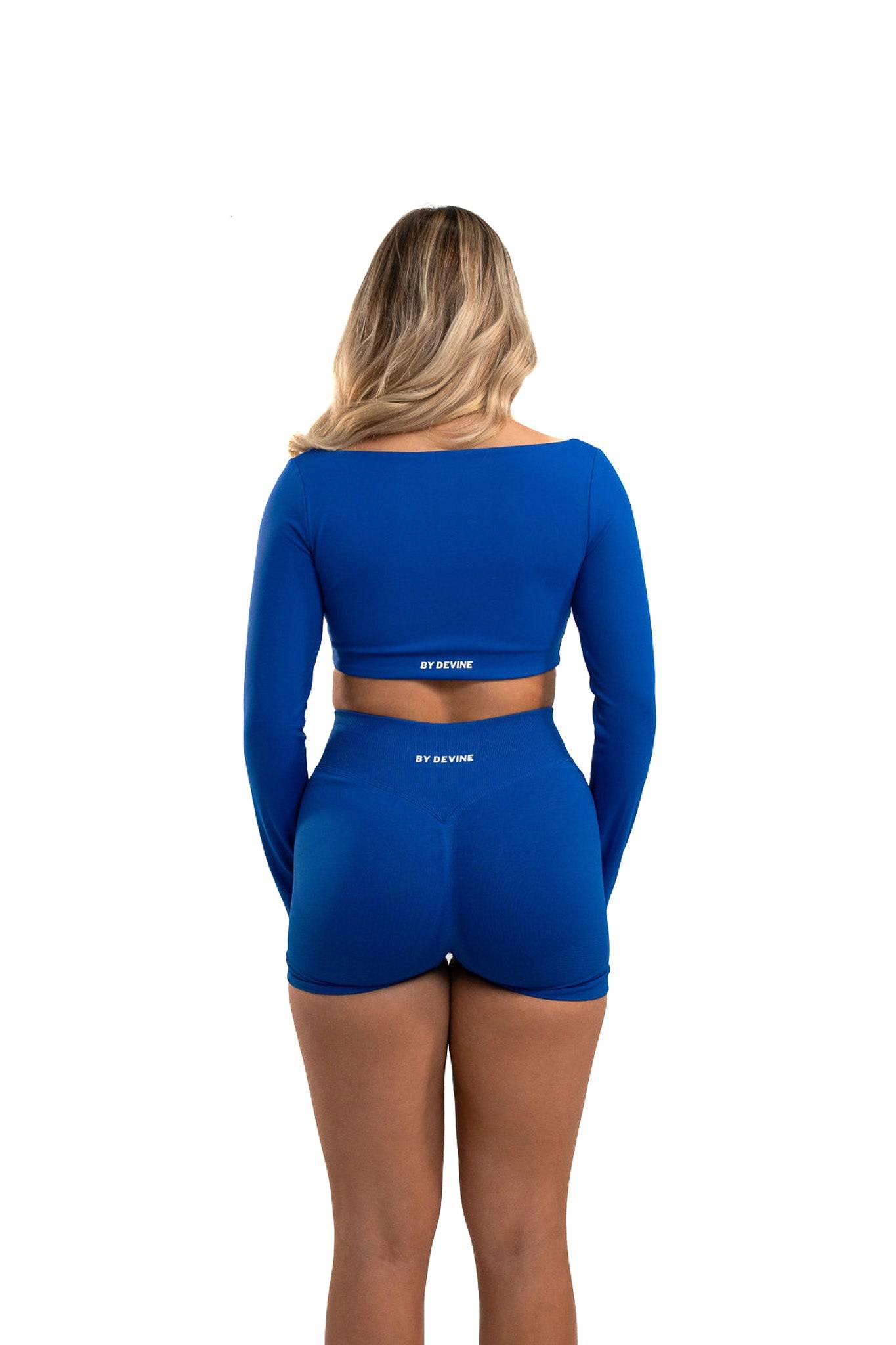 Evolve Long Sleeve Crop - Dusk - by devine co