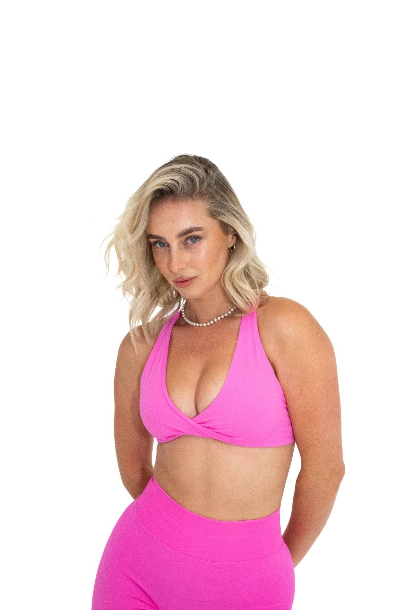 Twist Top 2.0 - Hot Pink - by devine co